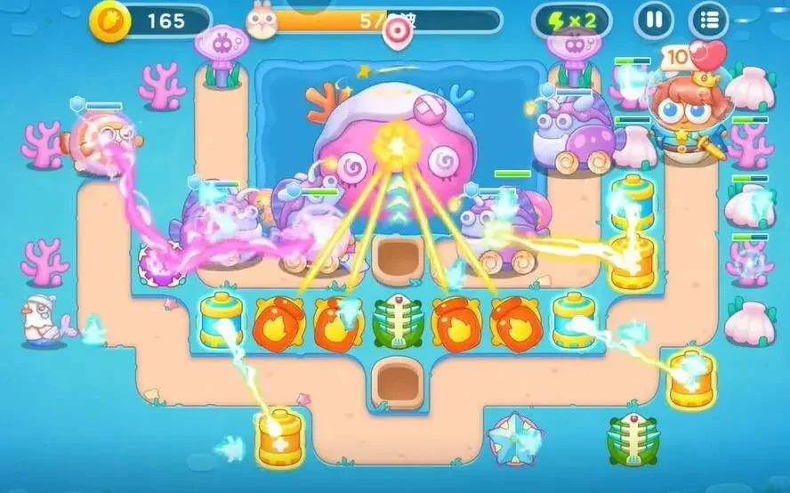 保卫萝卜4海的闺女第90关攻略图解