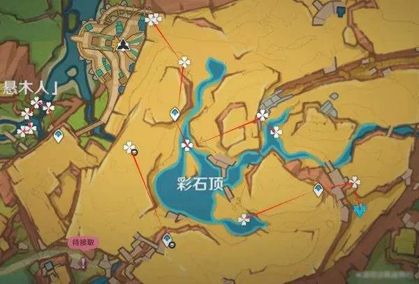 原神5.0青蜜莓采集位置攻略