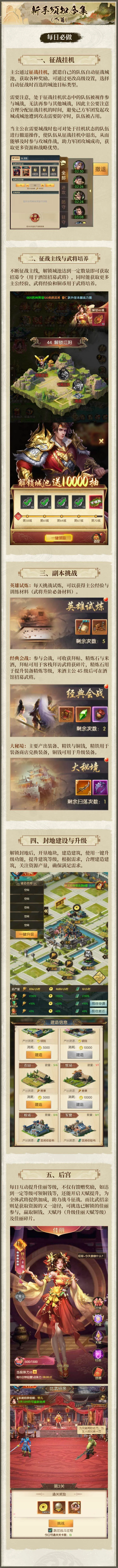 三国问鼎山河每日必做介绍 三国问鼎山河每日必做介绍