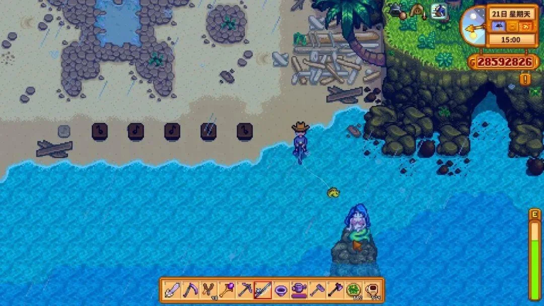 《星露谷物语》姜岛东南部区域与海盗湾的金核桃攻略 《星露谷物语》姜岛东南部区域与海盗湾的金核桃攻略