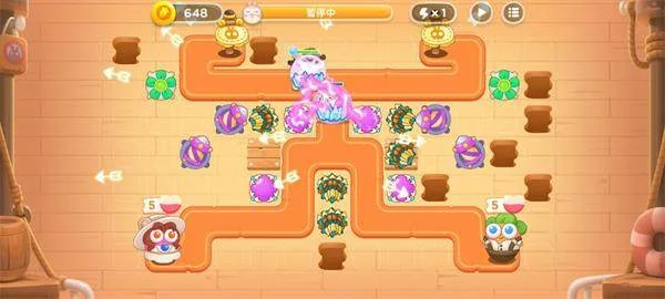 保卫萝卜4阿波尼克号第16关无道具金萝卜全清攻略