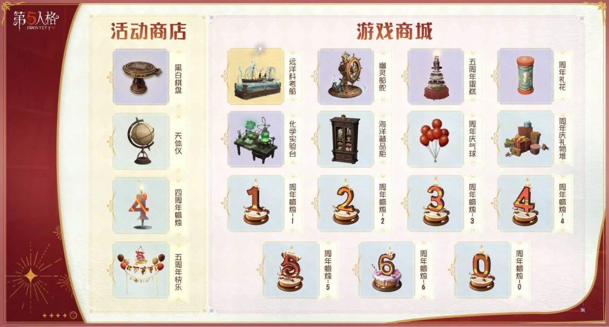 盛典启幕 《第五人格》七周年庆活动持续进行中 盛典启幕 《第五人格》七周年庆活动持续进行中