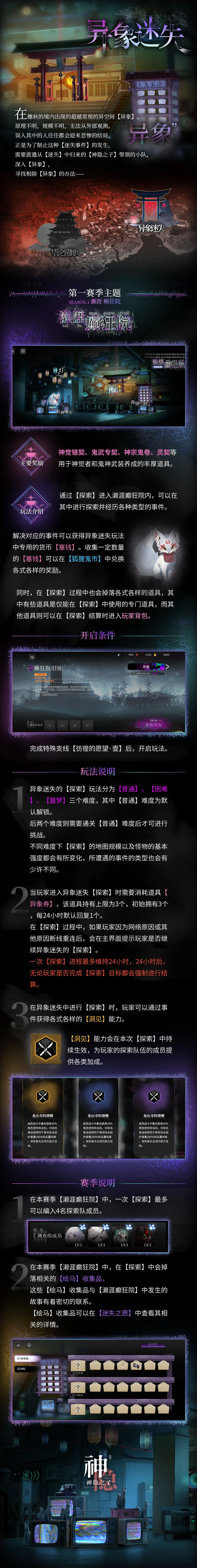 神隐之子濑涯癫狂院玩法攻略 神隐之子濑涯癫狂院玩法攻略