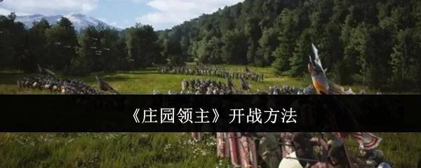 庄园领主怎么开战，附方法