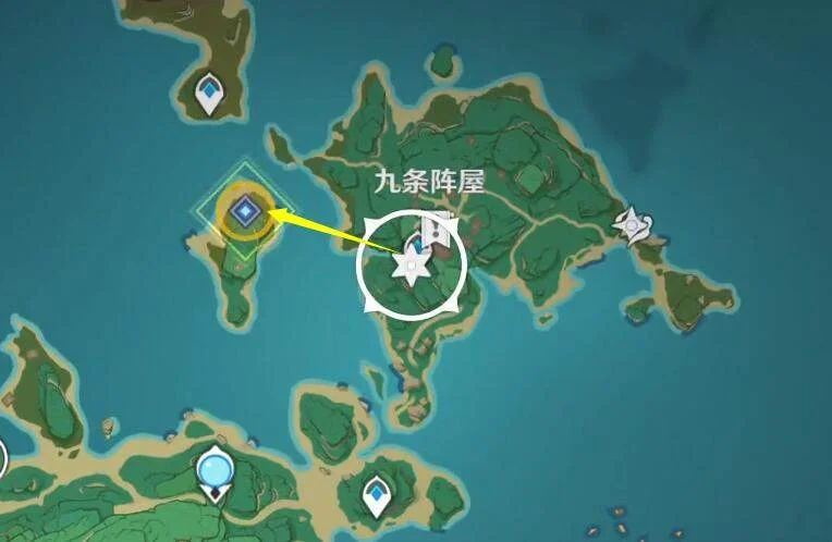 原神无名武士的刀位置在哪里？