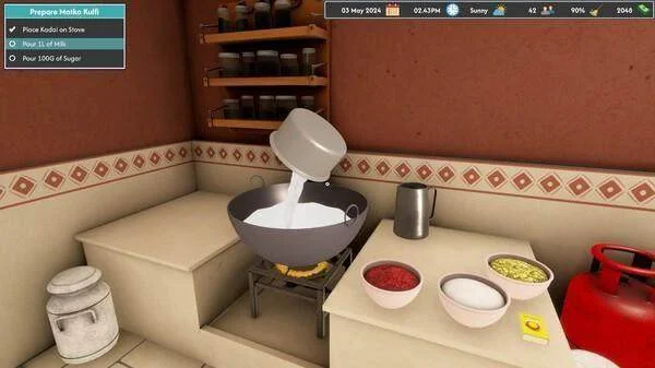 冰淇淋模拟器Steam上线，美味冰淇淋店经营