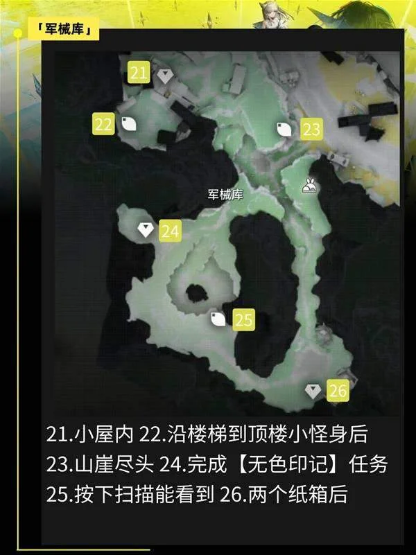 明日方舟终末地谷地通道全收集攻略，图文详解所有资源位置