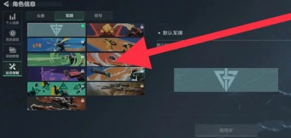 三角洲行动怎么更换军牌？
