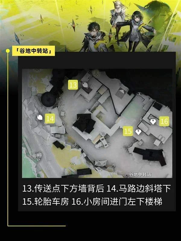 明日方舟终末地谷地通道全收集攻略，图文详解所有资源位置
