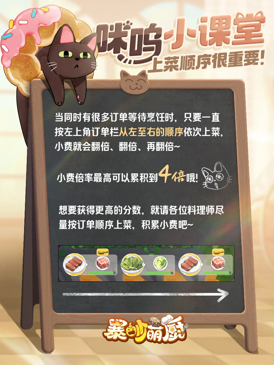 暴吵萌厨怎么小费翻倍？附方法
