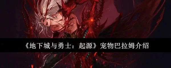 地下城与勇士起源宠物巴拉姆怎么样 地下城与勇士起源宠物巴拉姆怎么样