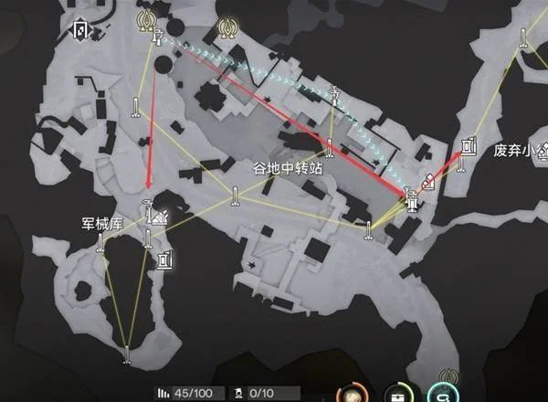 明日方舟终末地谷地通道滑索怎么设置，详细连接教程