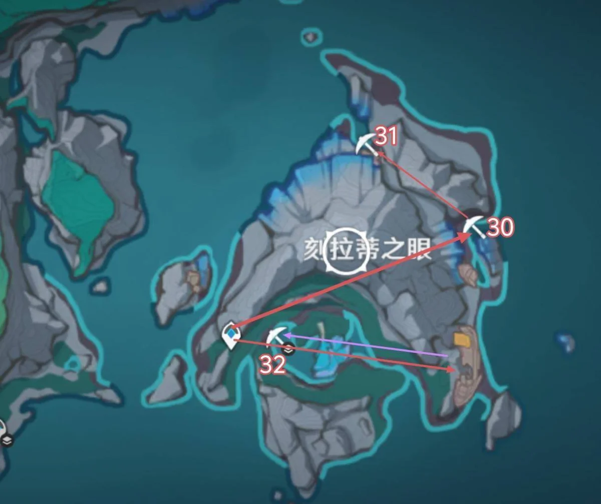 《原神》月之二版本虹滴晶全收集攻略