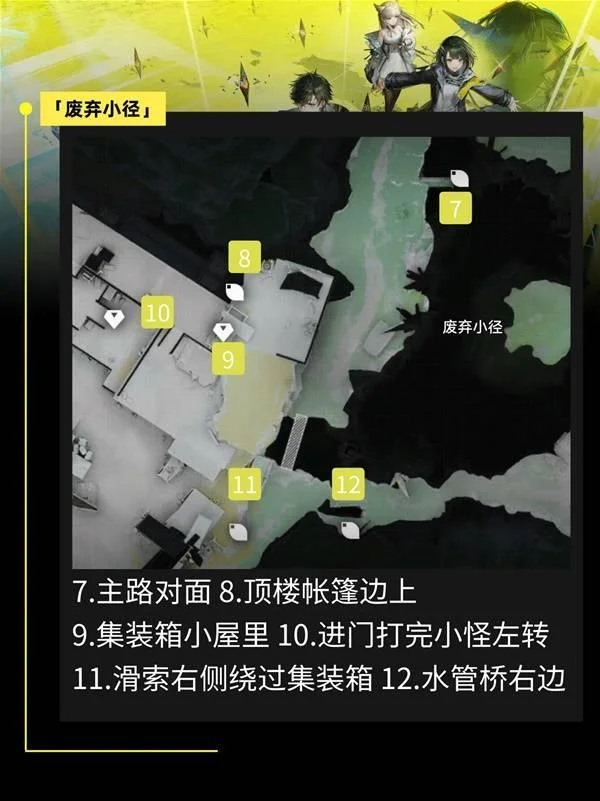 明日方舟终末地谷地通道全收集攻略，图文详解所有资源位置