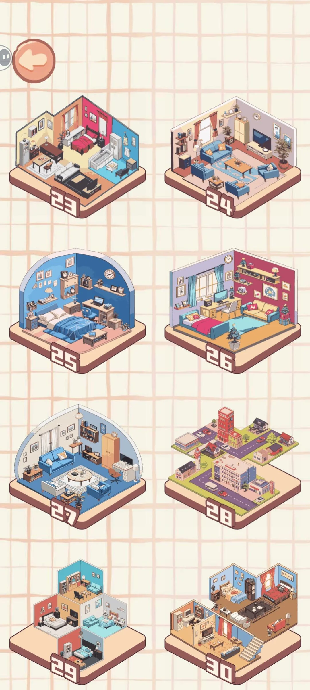 收纳我的小屋全关卡通关攻略图