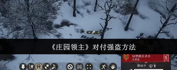 庄园领主怎么对付强盗？