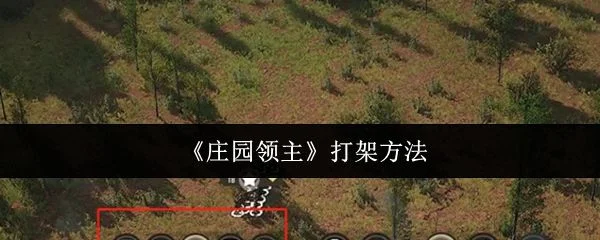 庄园领主怎么打架? 庄园领主怎么打架?