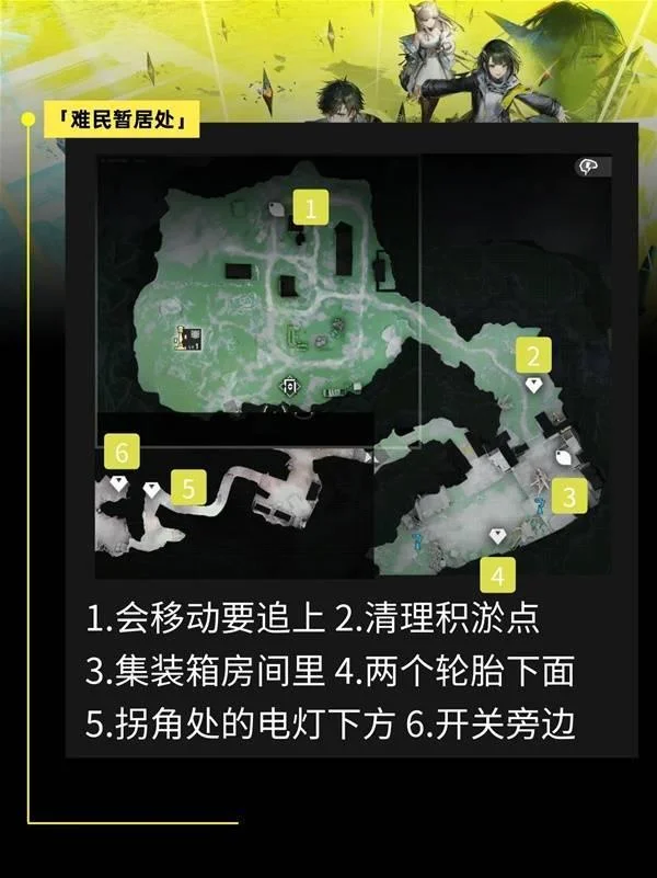 明日方舟终末地谷地通道全收集攻略，图文详解所有资源位置